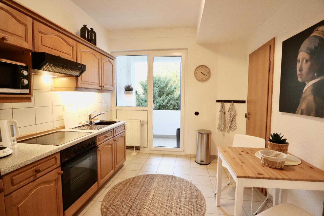 Boho Apartment: Netflix + Balcony + Bathtub 埃森 外观 照片